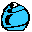 Blue shell icon
