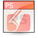Application, Postscript icon