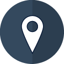 marker, pin, location, map, gps, landmark, navigation icon