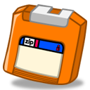 Zip orange icon