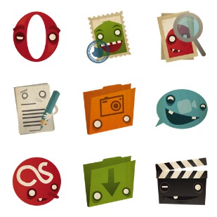 Artcore 2 icon sets preview