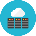 database, cloud icon