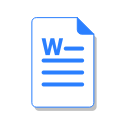 word, office, ms, file, doc icon