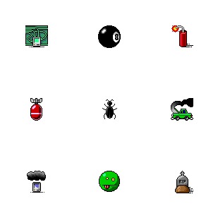 System Error icon sets preview