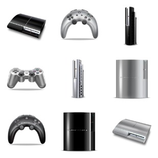 Play Station 3 icon sets preview