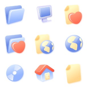 Sweet System icon sets preview