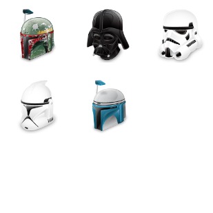 Star Wars Helmet icon sets preview
