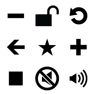 Default ver 0.11 icon sets preview