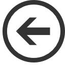 round, left icon