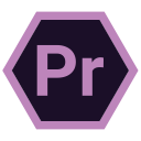 premiere pro, adobe, extension, format icon