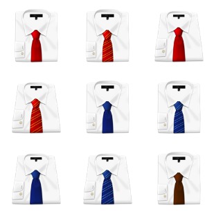 Shirt N Tie icon sets preview
