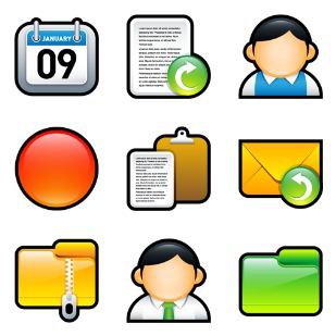 Soft Scraps icon sets preview
