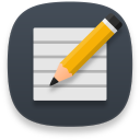 accessories text editor icon