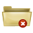 folder, delete icon