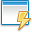 Application, Lightning icon