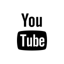 company, media, social, youtube, logo icon