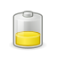 Battery, Gnome, Low icon