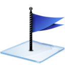 Windows 7 flag blue icon