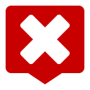 Status dialog error symbolic icon