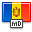 flag moldova icon