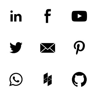 Miu social icon sets preview