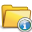 folder, information, closed icon