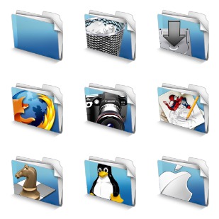 Folders Fz icon sets preview