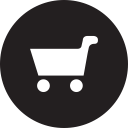 products, full, round, cart icon