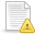 alert, document, page, exclamation, warning, wrong, text, file, error icon