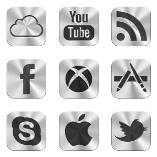 iCloud Style icon sets preview