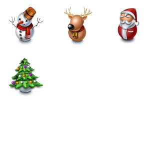 Christmas icon sets preview