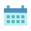 month, events, calendar, week icon