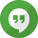 hangouts, talk, message, chat, communication icon