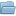 blue folder horizontal open icon