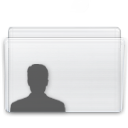 user, folder icon