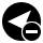 left, delete, arrowhead icon