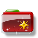 Christmas Folder Star 2 icon