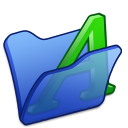 folder blue font1 icon