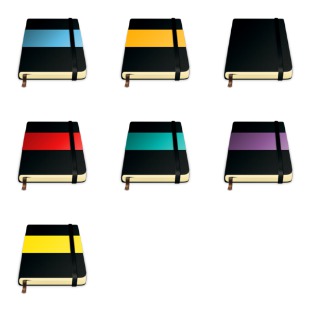 Moleskine icon sets preview