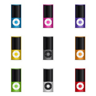 iPod Nano 5G icon sets preview