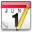 edit, calendar icon