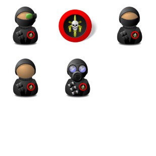Elite Soldiers icon sets preview