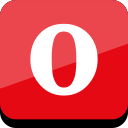 media, social, online, connect, opera icon
