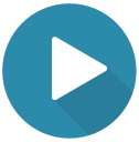 play button, music, sound, media, options, audio, control, player, play, multimedia icon