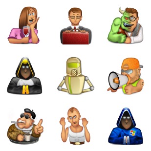Forum Faces 2 icon sets preview