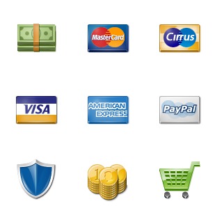 Payment icon sets preview
