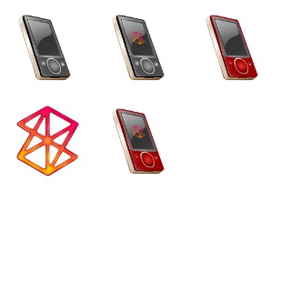 Zune icon sets preview