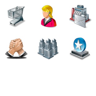 Real Vista Business icon sets preview