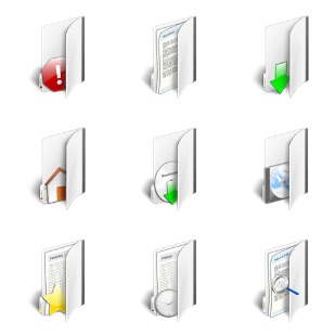 Longhorn Folders icon sets preview