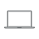 computer, desktop, screen, device, technology, laptop, monitor icon